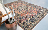 Old Anatolian Carpet 7ftx10ft