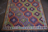 Vintage Mersin Mut Cicim Kilim 6.10ftx11ft