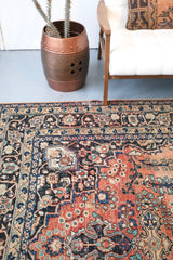 Old Anatolian Carpet 7ftx10ft