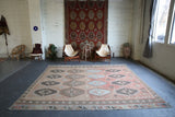 Old Sivas Sarkisla Turkish Kilim Rug