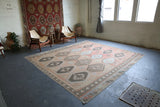 Old Sivas Sarkisla Turkish Kilim Rug