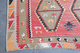 Old Sivas Sarkisla Turkish Kilim Rug
