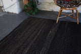 goat hair, natural, organic, goat hair rug, brown rug, portland, rug shop, rug store, flat weave, kilim rug, black rug, modern rug