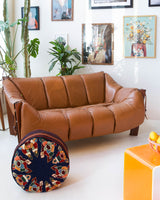 Floor pouf in a living room setting, pillow, turkish pillow, kilim pillow, home decor, decorative pillow, sham, rug pillow, decor, home decor, pouf, floor cushion, cushion, Portland, rugshop, Oregon, Wild Shaman, ottoman