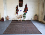 goat hair, natural, organic, goat hair rug, brown rug, portland, rug shop, rug store, flat weave, kilim rug, black rug, modern rug