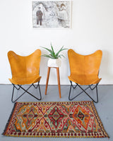 pile rug, Turkish rug, vintage rug, portland, rug shop, bright colors, wild shaman, area rug, red rug, mini rug, bold color, Portland, Oregon, rug store, rug shop, local shop, flat weave, kilim rug