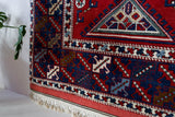 Vintage Turkish rug in a living room setting, pile rug, Turkish rug, vintage rug, portland, rug shop, bright colors, wild shaman, soft rug, bold color, Portland, Oregon, rug store, rug shop, local shop, antique rug