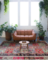 Turkish rug, vintage rug, flat weave, kilim rug, large area rug, square rug, Wild Shaman, Portland, Oregon, rug store, rug shop, local shop, bright colors, area rug, red rug, bold color