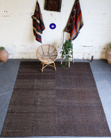 goat hair, natural, organic, goat hair rug, brown rug, portland, rug shop, rug store, flat weave, kilim rug, black rug, modern rug