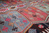Old Turkish Sivas Kilim Rug 5'9"x10'3"