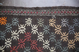 Vintage Mersin Mut Cicim Kilim 6.5ftx11ft