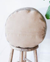 Floor pouf in a living room setting, pillow, turkish pillow, kilim pillow, home decor, decorative pillow, sham, rug pillow, decor, home decor, pouf, floor cushion, cushion, Portland, rugshop, Oregon, Wild Shaman, ottoman