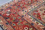 Old Persian Rug 6ftx8ft