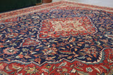 Old Persian Rug 6ftx8ft