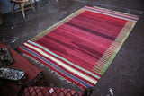 Vintage Bodrum Bos Kilim 4.10x8ft