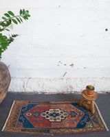 pile rug, Turkish rug, vintage rug, portland, rug shop, bright colors, wild shaman, area rug, red rug, mini rug, bold color, Portland, Oregon, rug store, rug shop, local shop, flat weave, kilim rug