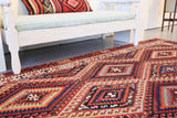 Old Fethiye Kilim 5.4ftx9.4ft