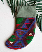 Christmas Stocking, kilim Christmas stocking, gif tables, holiday gift ideas, rug shop, Portland, Oregon, home accessories, kilim accessories, rug accessories,  Christmas gift ideas