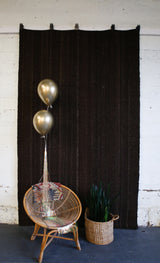 goat hair, natural, organic, goat hair rug, brown rug, portland, rug shop, rug store, flat weave, kilim rug, black rug, modern rug