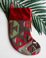 Christmas Stocking, kilim Christmas stocking, gif tables, holiday gift ideas, rug shop, Portland, Oregon, home accessories, kilim accessories, rug accessories,  Christmas gift ideas