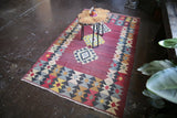 Old Milas Bencik Kilim 4.4ftx7.3ft