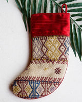 Christmas Stocking, kilim Christmas stocking, gif tables, holiday gift ideas, rug shop, Portland, Oregon, home accessories, kilim accessories, rug accessories,  Christmas gift ideas
