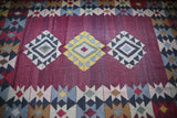 Old Milas Bencik Kilim 4.4ftx7.3ft