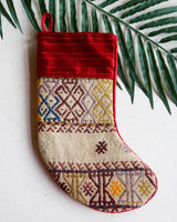 Christmas Stocking, kilim Christmas stocking, gif tables, holiday gift ideas, rug shop, Portland, Oregon, home accessories, kilim accessories, rug accessories,  Christmas gift ideas