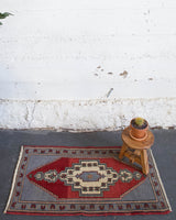 old rug, antique rug, earthy colors, faded colors, turkish rug, vintage rug, flat weave, mini rug, pile rug, Wild Shaman, Portland, Oregon, rug store, rug shop, local shop, kilim rug