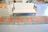 Vintage Anatolian Runner Rug 2.5ftx11ft