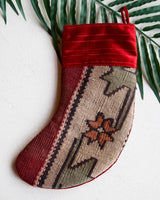 Christmas Stocking, kilim Christmas stocking, gif tables, holiday gift ideas, rug shop, Portland, Oregon, home accessories, kilim accessories, rug accessories,  Christmas gift ideas