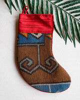 Christmas Stocking, kilim Christmas stocking, gif tables, holiday gift ideas, rug shop, Portland, Oregon, home accessories, kilim accessories, rug accessories,  Christmas gift ideas