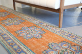 Vintage Anatolian Runner Rug 2.5ftx11ft