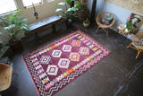 Old Milas Bencik Kilim 5.6ftx8.2ft
