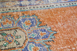 Vintage Anatolian Runner Rug 2.5ftx11ft