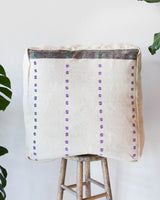 Floor pouf in a living room setting, pillow, turkish pillow, kilim pillow, home decor, decorative pillow, sham, rug pillow, decor, home decor, pouf, floor cushion, cushion, Portland, rugshop, Oregon, Wild Shaman, ottoman
