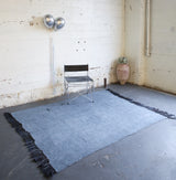 hemp, natural, organic, hemp rug, blue rug, portland, rug shop, rug store, flat weave, kilim rug, modern rug