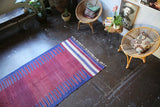 Vintage Bodrum Bos Kilim 4.3ft x 8.6ft