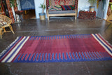 Vintage Bodrum Bos Kilim 4.3ft x 8.6ft