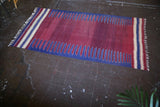 Vintage Bodrum Bos Kilim 4.3ft x 8.6ft