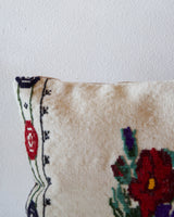 Floor pouf in a living room setting, pillow, turkish pillow, kilim pillow, home decor, decorative pillow, sham, rug pillow, decor, home decor, pouf, floor cushion, cushion, Portland, rugshop, Oregon, Wild Shaman, ottoman