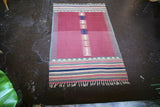 Vintage Bodrum Bos Kilim 4.7ftx7ft