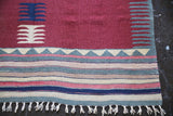 Vintage Bodrum Bos Kilim 4.7ftx7ft