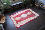 Old Milas Kilim 5.1ftx7.9ft