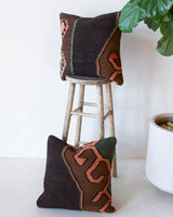 Floor pouf in a living room setting, pillow, turkish pillow, kilim pillow, home decor, decorative pillow, sham, rug pillow, decor, home decor, pouf, floor cushion, cushion, Portland, rugshop, Oregon, Wild Shaman, ottoman