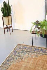 Vintage Demirci Oushak Rug 7ftx10ft