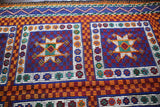 Vintage Mersin Mut Cicim Kilim 6.8ftx10.7ft