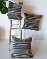 Floor pouf in a living room setting, pillow, turkish pillow, kilim pillow, home decor, decorative pillow, sham, rug pillow, decor, home decor, pouf, floor cushion, cushion, Portland, rugshop, Oregon, Wild Shaman, ottoman