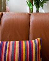 Floor pouf in a living room setting, pillow, turkish pillow, kilim pillow, home decor, decorative pillow, sham, rug pillow, decor, home decor, pouf, floor cushion, cushion, Portland, rugshop, Oregon, Wild Shaman, ottoman