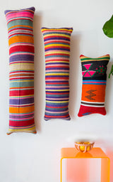 Floor pouf in a living room setting, pillow, turkish pillow, kilim pillow, home decor, decorative pillow, sham, rug pillow, decor, home decor, pouf, floor cushion, cushion, Portland, rugshop, Oregon, Wild Shaman, ottoman